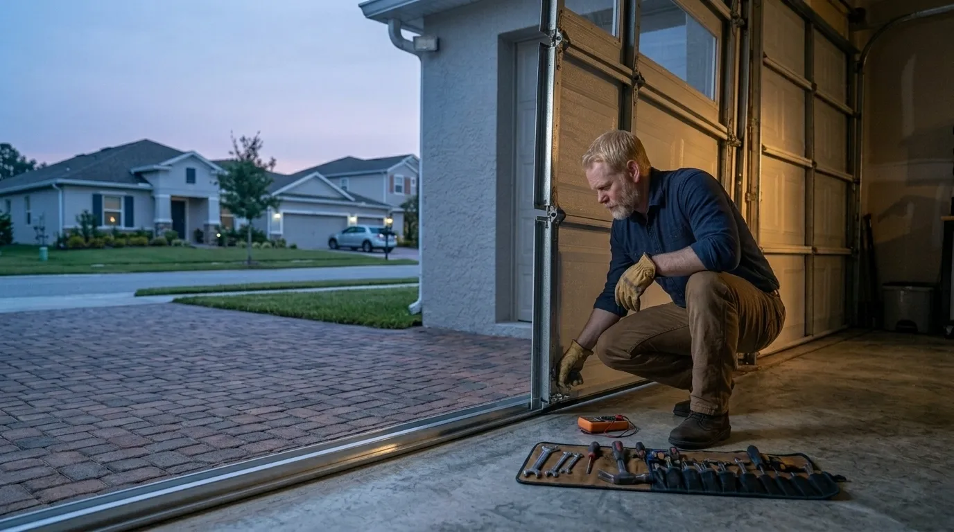When to Fix an Old Garage Door