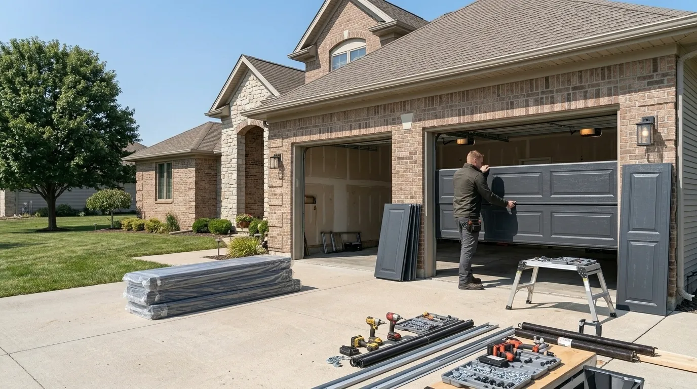 Garage door service in San Jose, CA